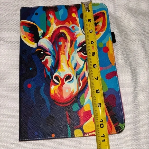 Colorful Giraffe Tablet Case - Picture 9 of 11